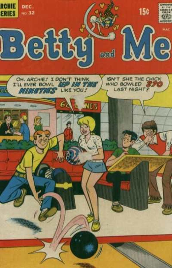 Betty and Me #32 cover