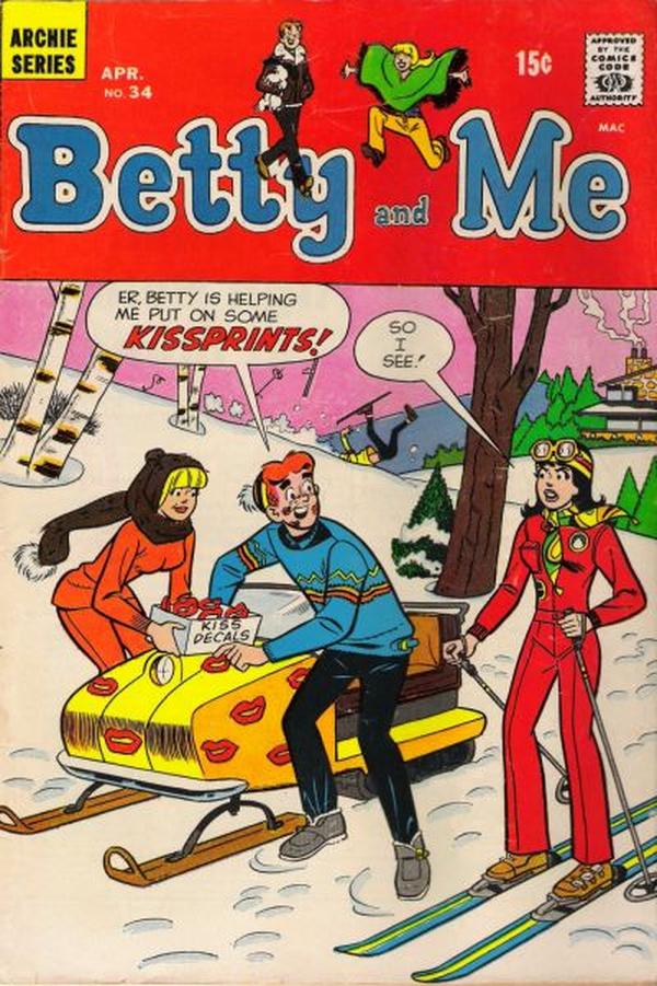 Betty and Me #34 cover