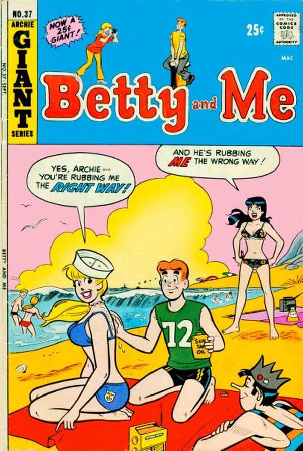 Betty and Me #37 cover