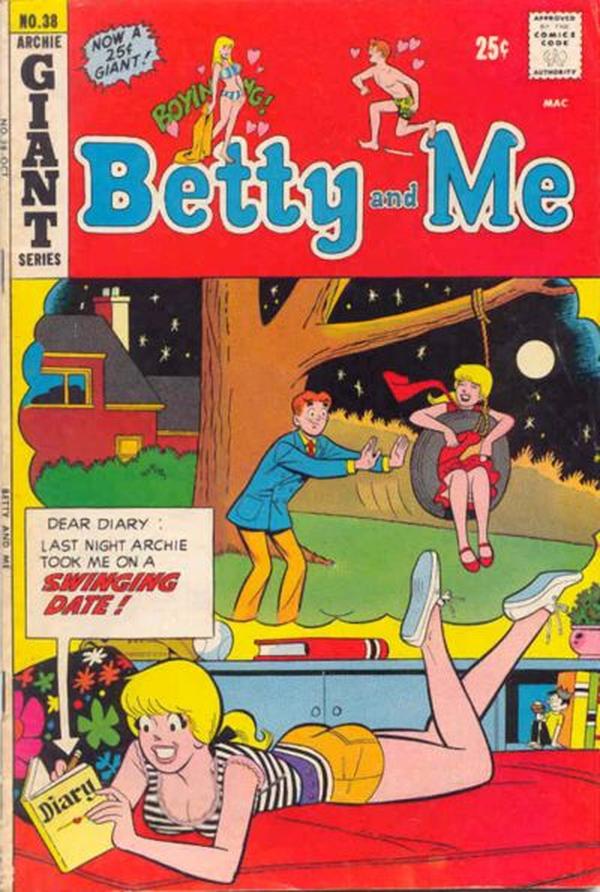 Betty and Me #38 cover
