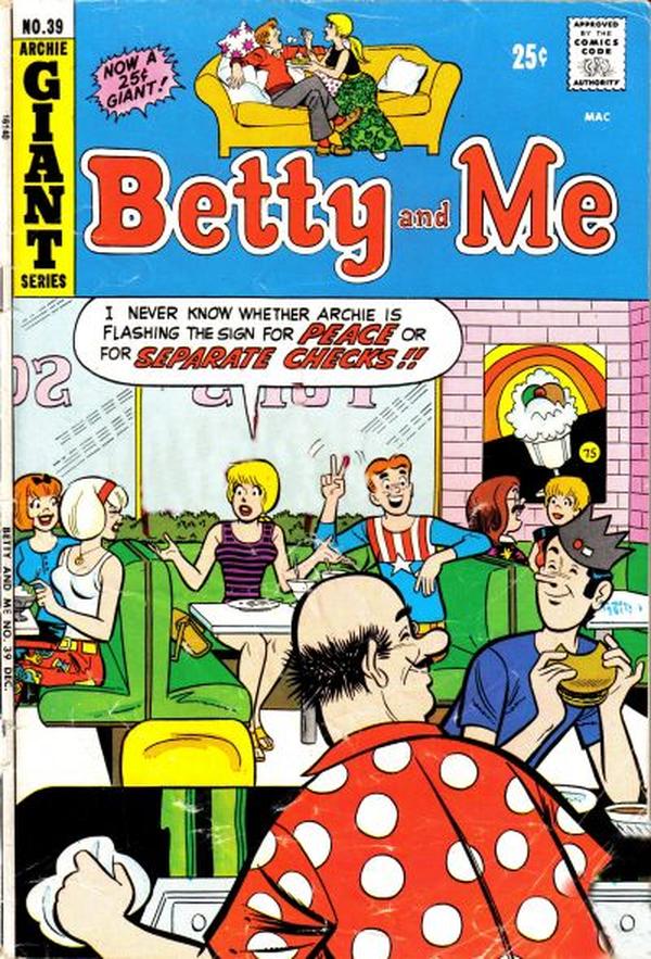 Betty and Me #39 cover