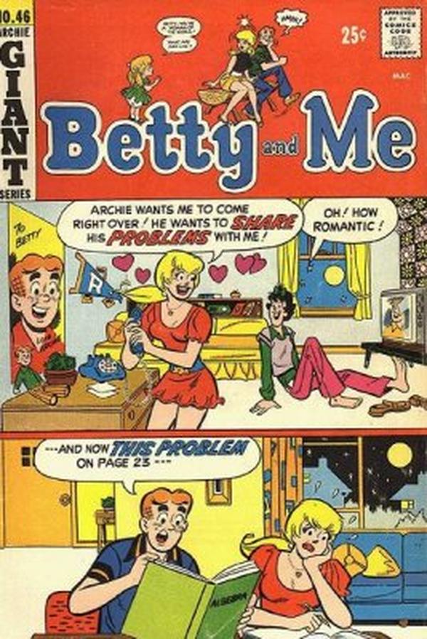 Betty and Me #46 cover