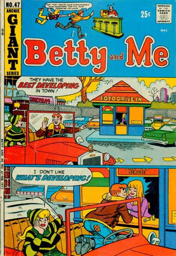 Betty and Me #47 cover