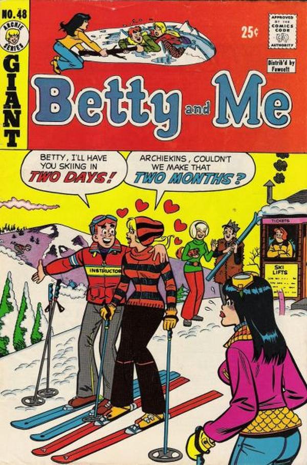 Betty and Me #48 cover