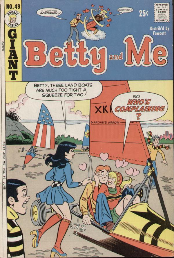 Betty and Me #49 cover