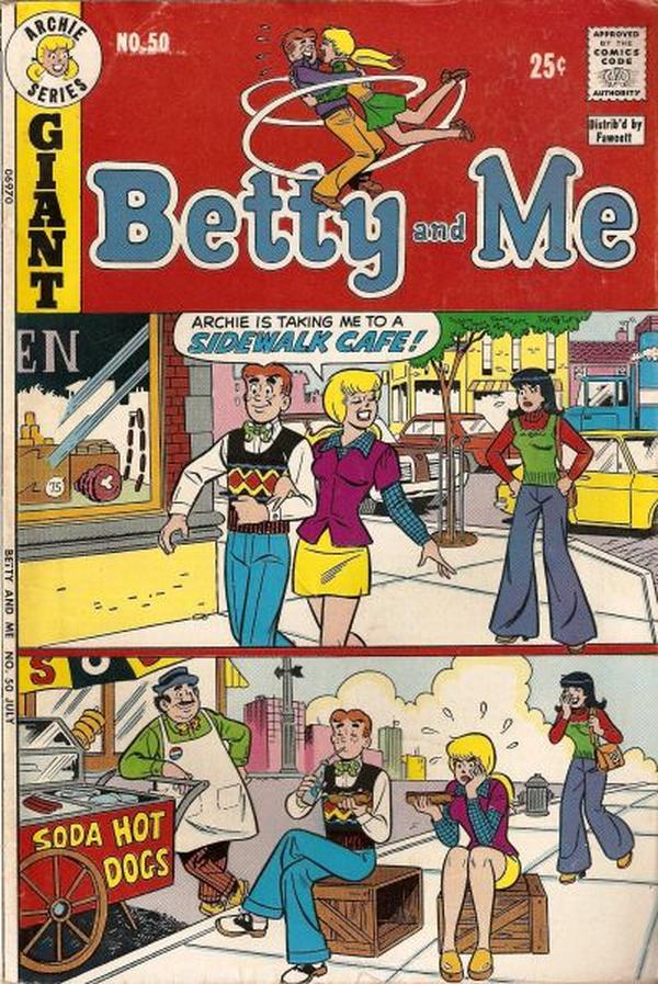 Betty and Me #50 cover
