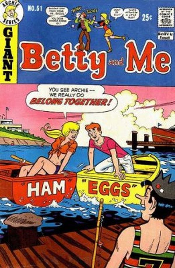 Betty and Me #51 cover