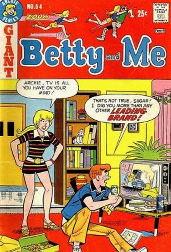 Betty and Me #54 cover