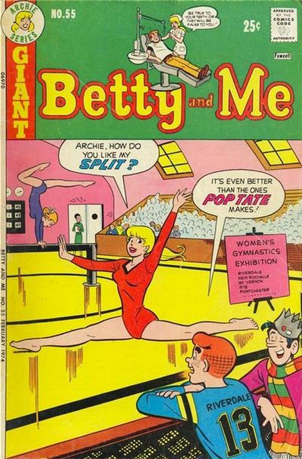 Betty and Me #55 cover