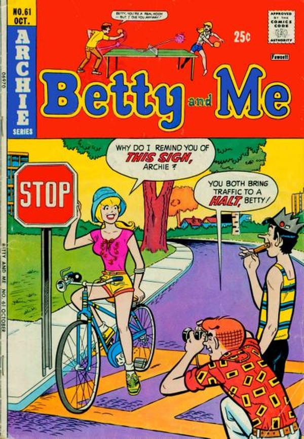 Betty and Me #61 cover