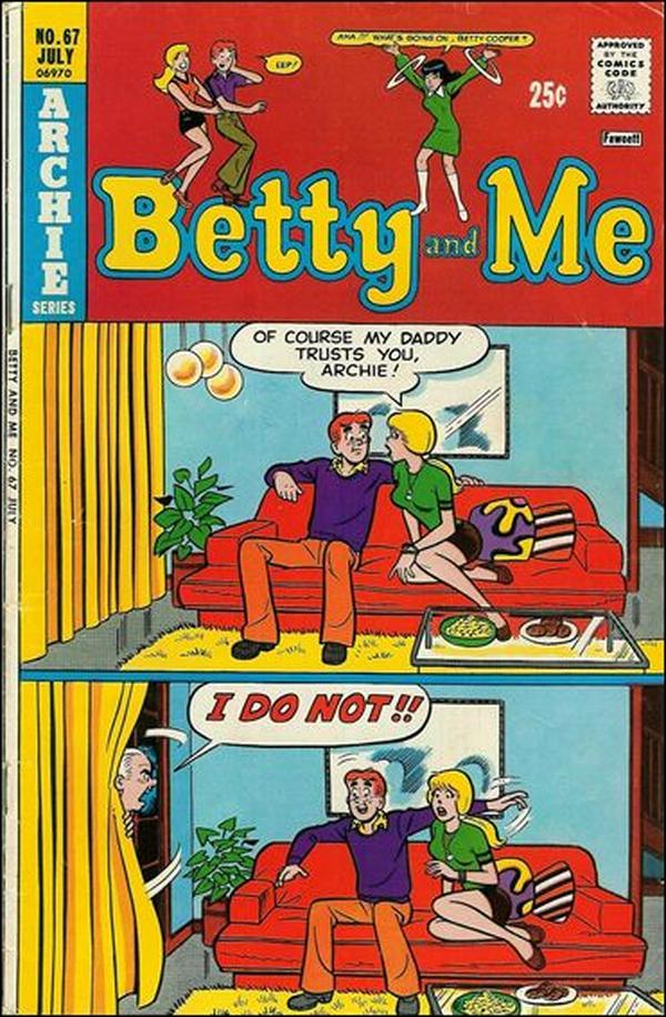Betty and Me #67 cover