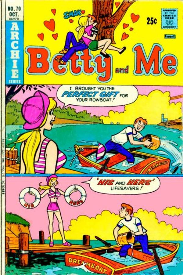 Betty and Me #70 cover