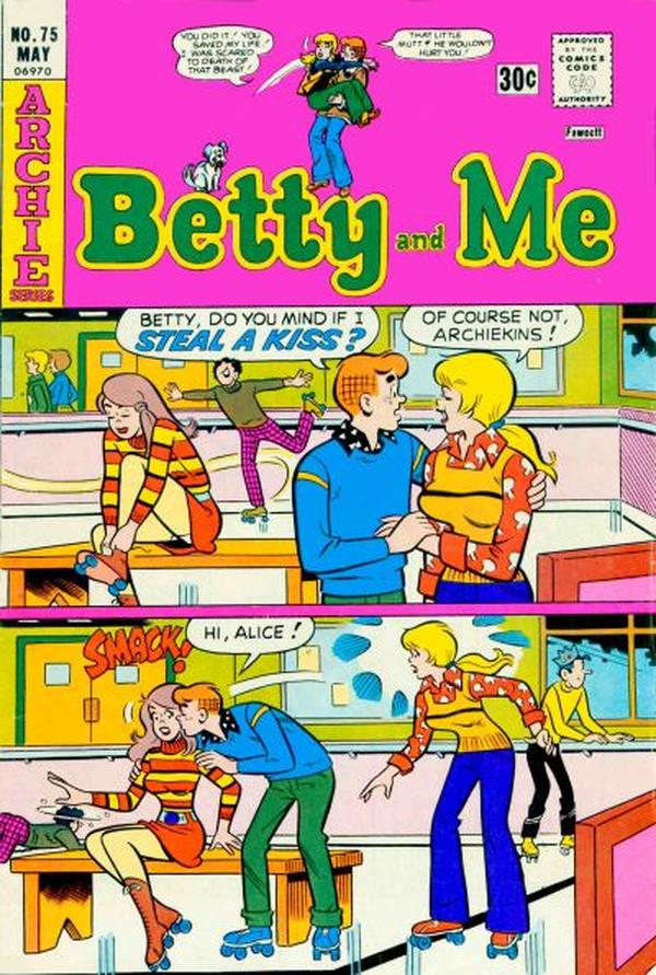 Betty and Me #75 cover