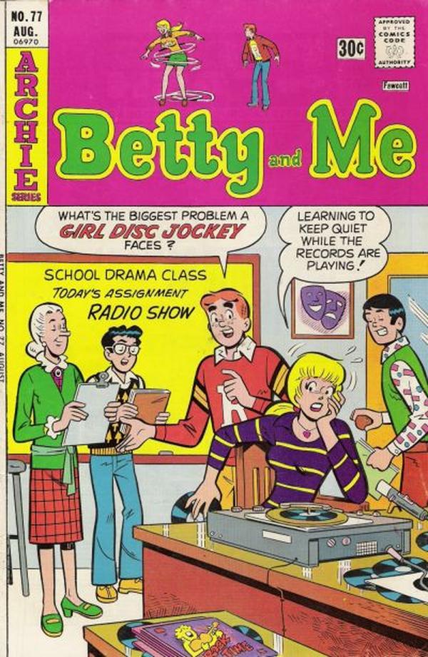 Betty and Me #77 cover
