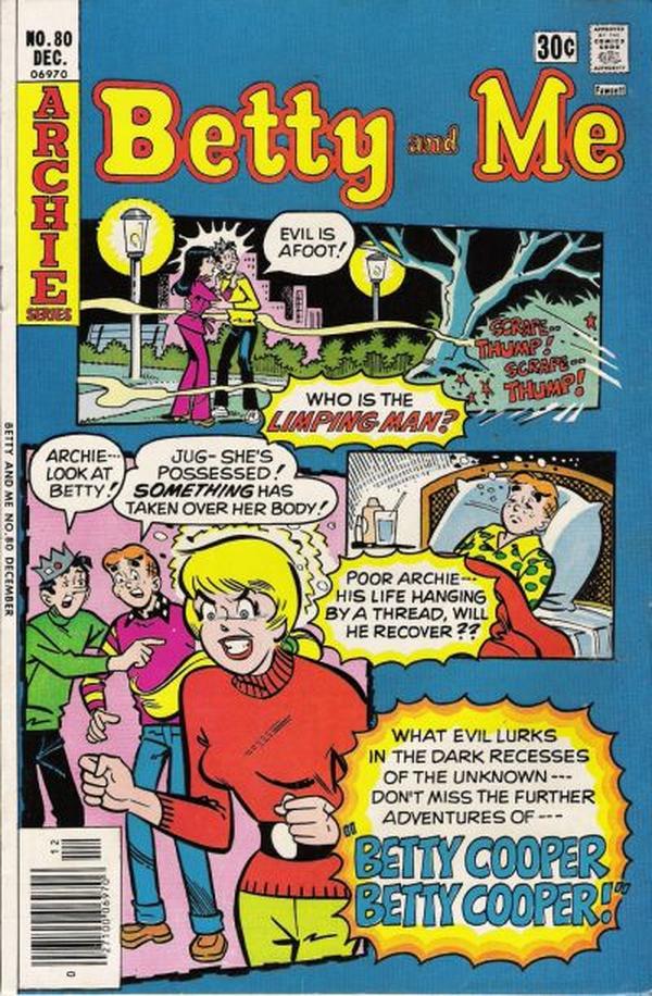 Betty and Me #80 cover