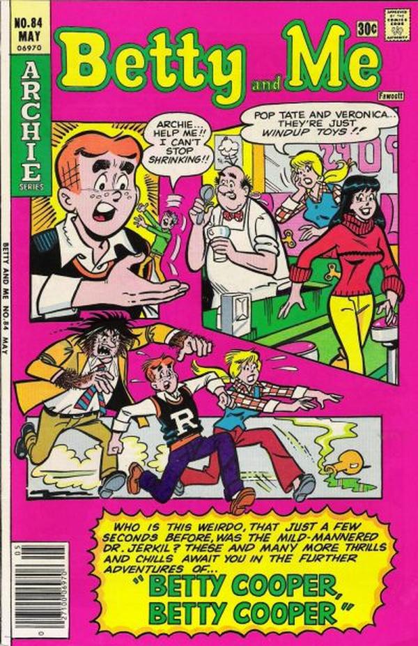 Betty and Me #84 cover