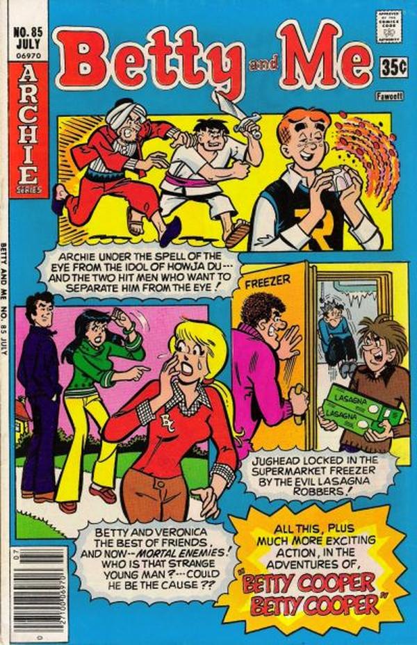 Betty and Me #85 cover