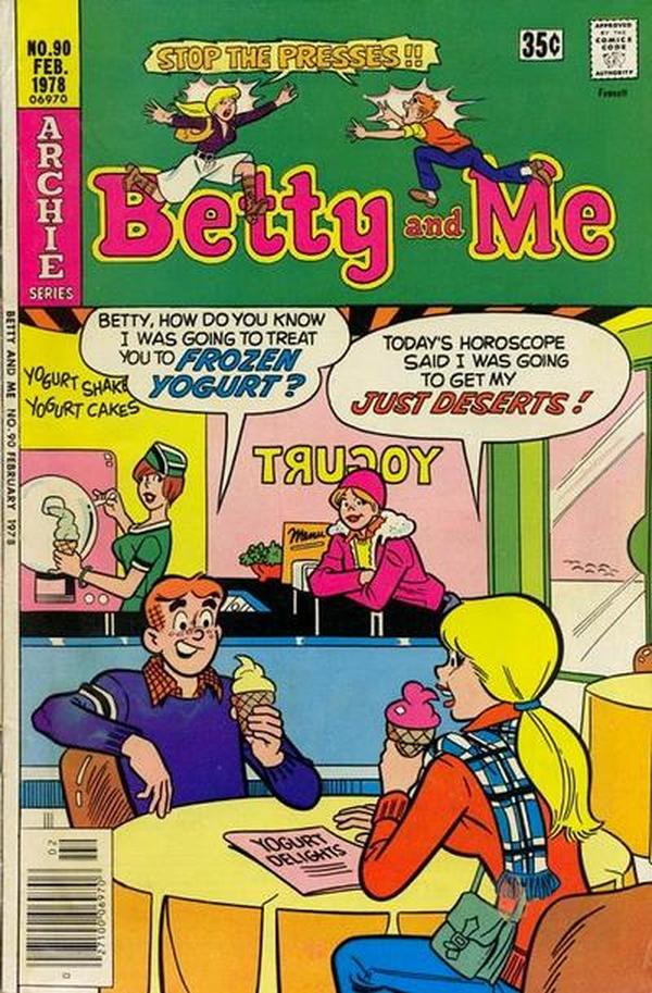 Betty and Me #90 cover
