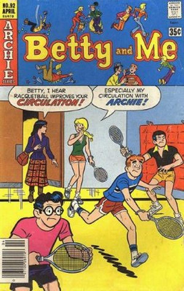 Betty and Me #92 cover