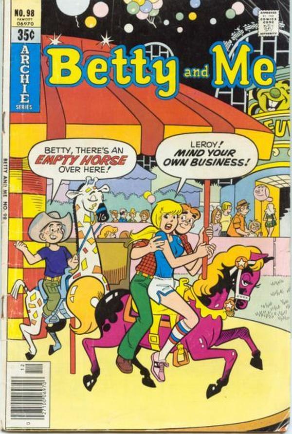 Betty and Me #98 cover
