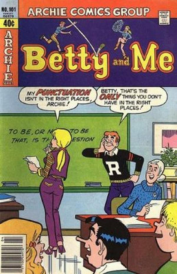 Betty and Me #101 cover