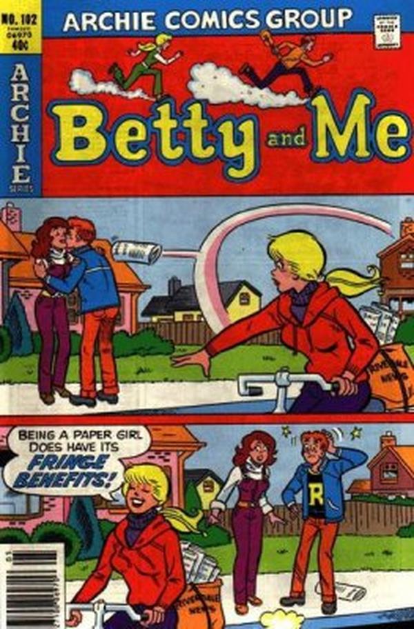 Betty and Me #102 cover