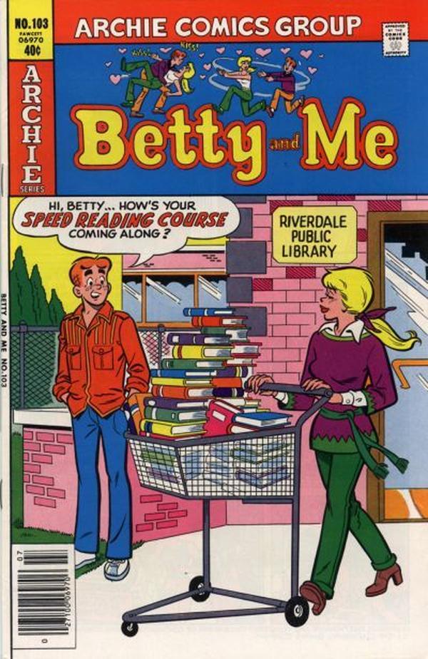 Betty and Me #103 cover