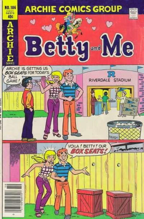 Betty and Me #106 cover