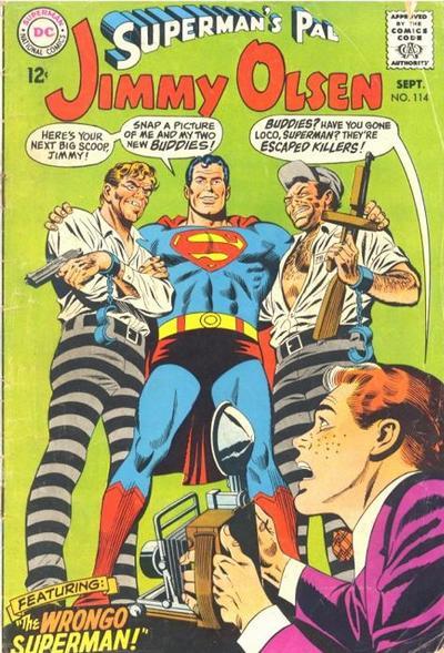 Superman's Pal, Jimmy Olsen #114 cover