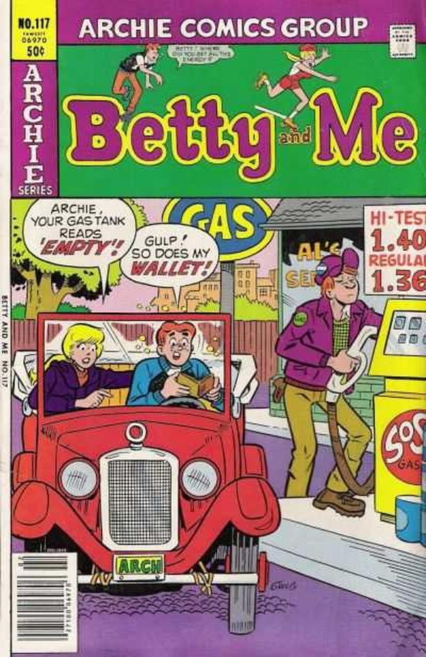 Betty and Me #117 cover