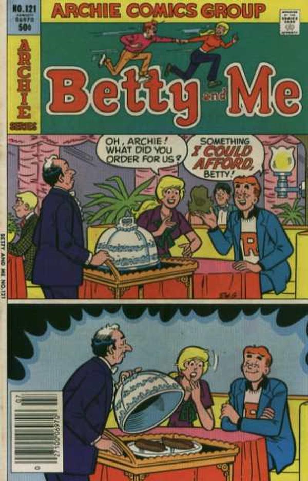 Betty and Me #121 cover