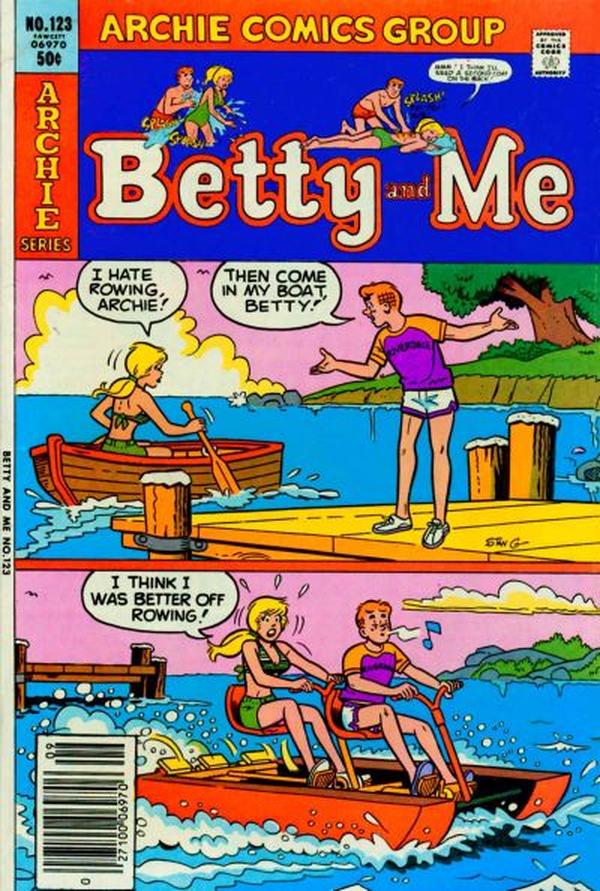Betty and Me #123 cover