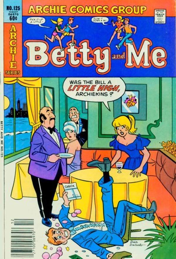 Betty and Me #125 cover