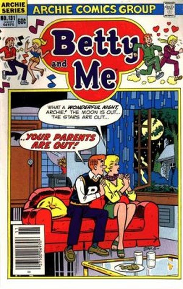 Betty and Me #131 cover