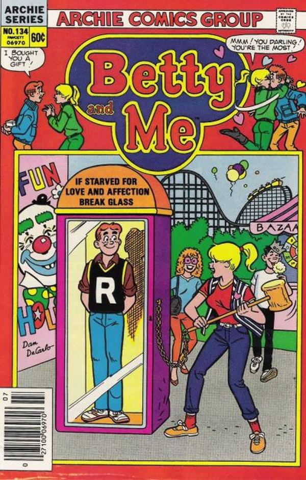 Betty and Me #134 cover