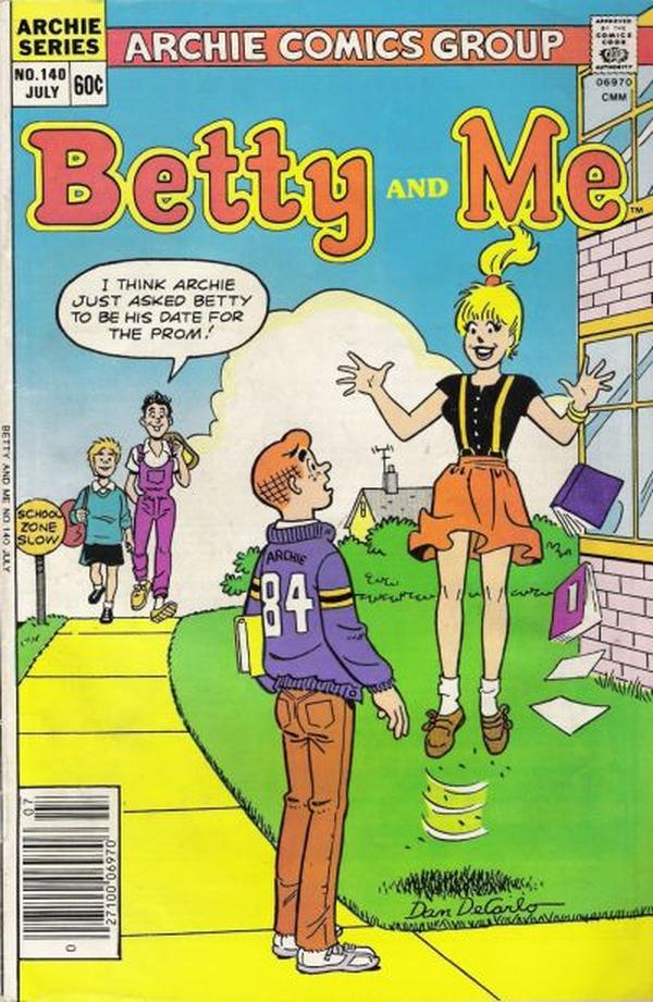 Betty and Me #140 cover