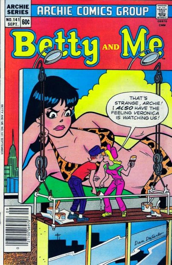 Betty and Me #141 cover