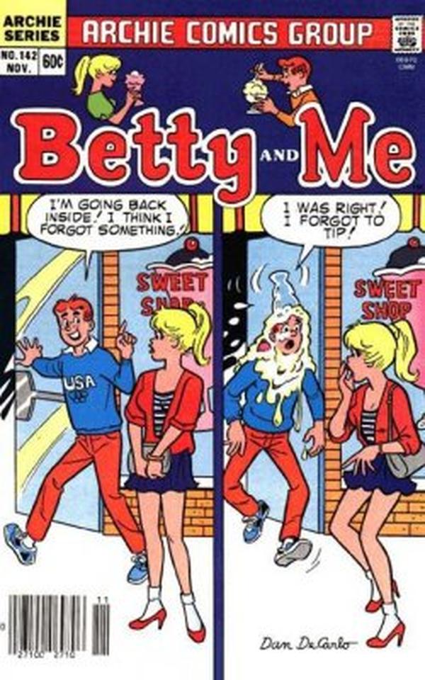 Betty and Me #142 cover