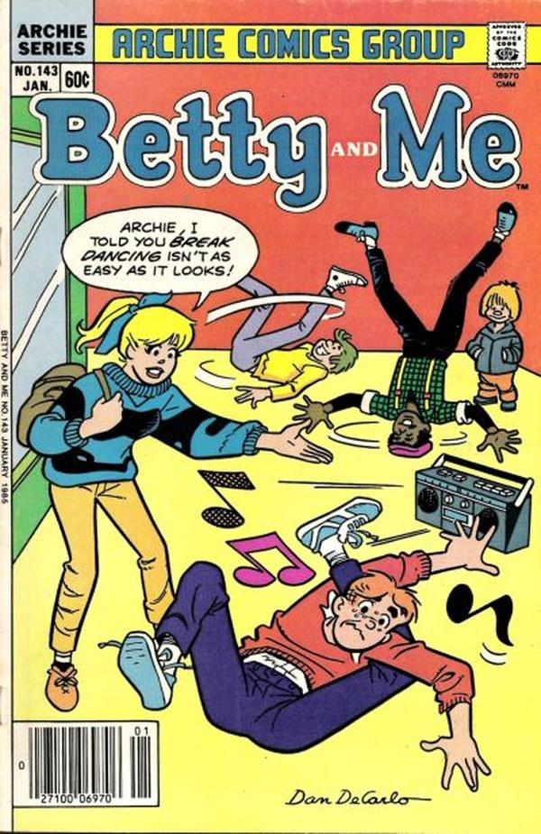 Betty and Me #143 cover
