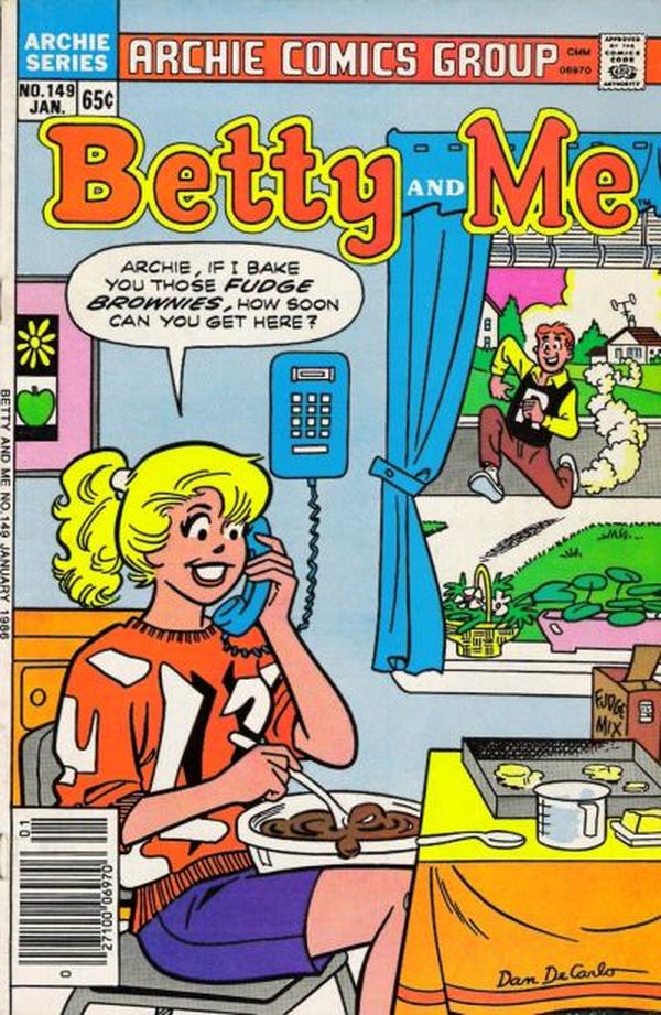 Betty and Me #149 cover