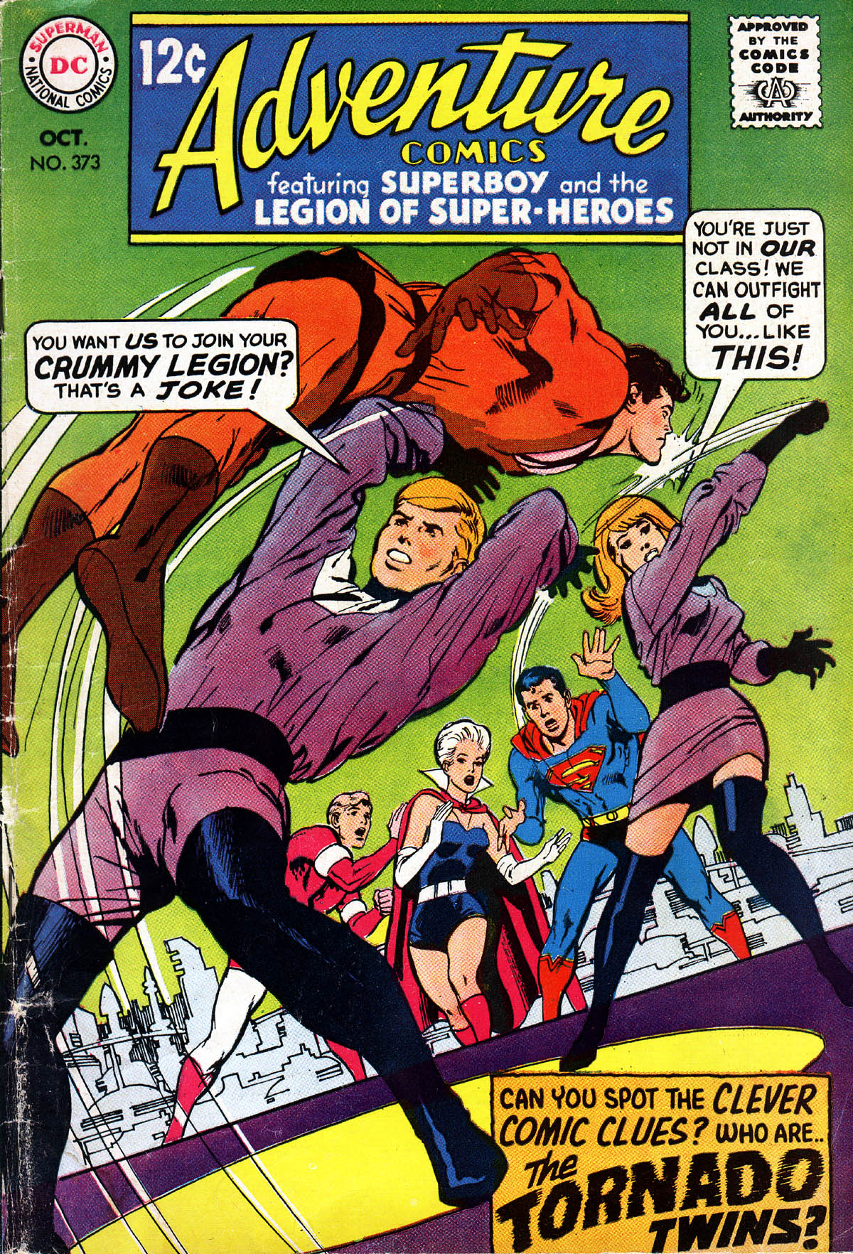 Adventure Comics #373 cover