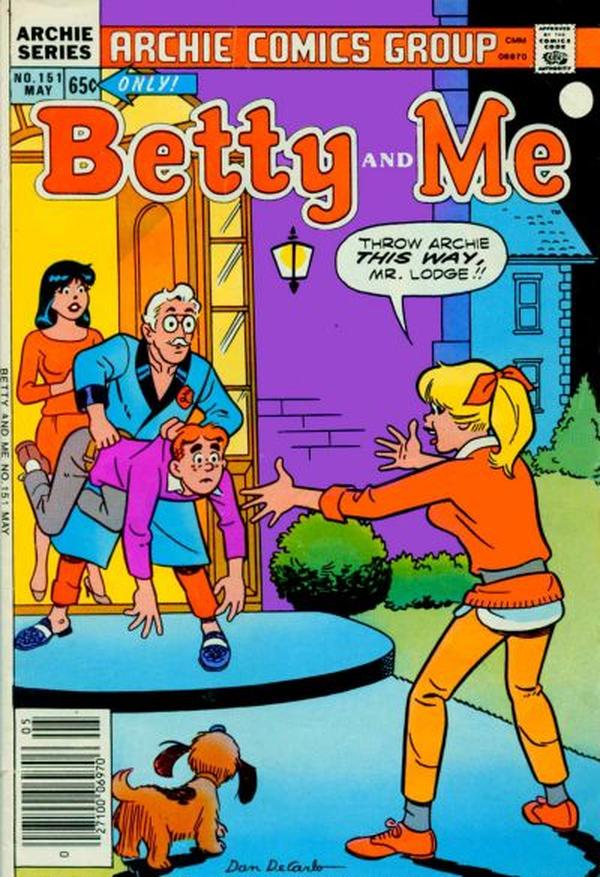 Betty and Me #151 cover
