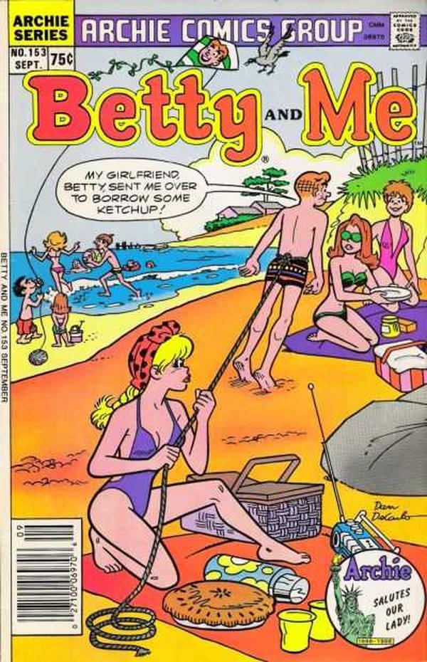 Betty and Me #153 cover