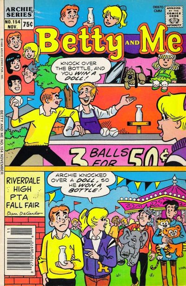 Betty and Me #154 cover