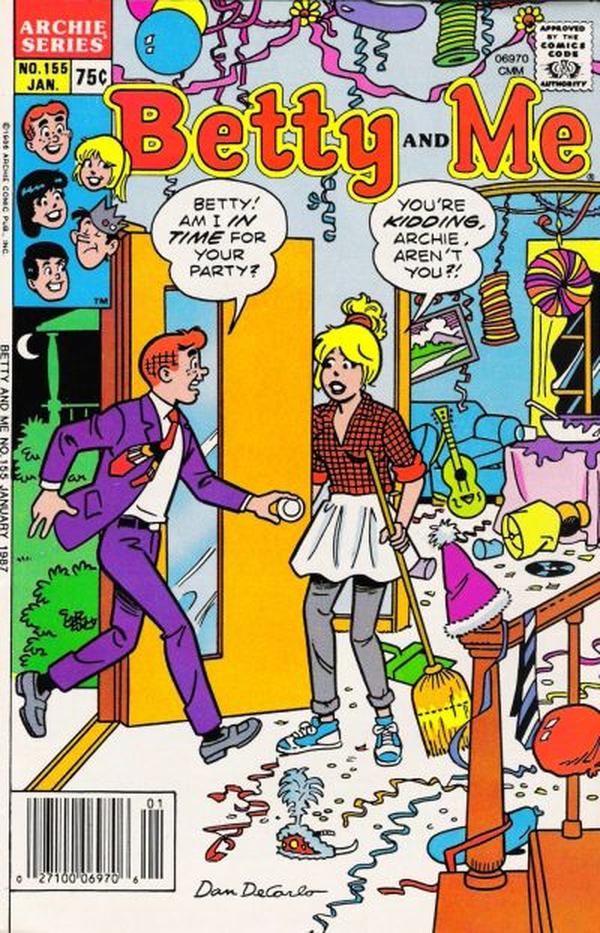 Betty and Me #155 cover