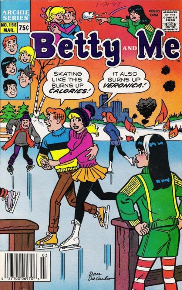 Betty and Me #156 cover