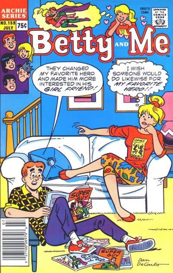 Betty and Me #159 cover