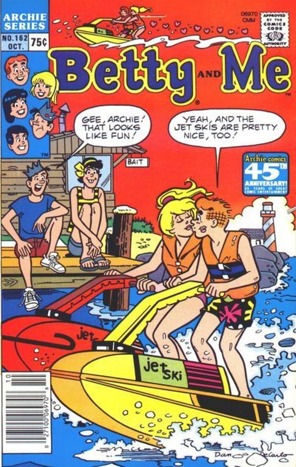 Betty and Me #162 cover