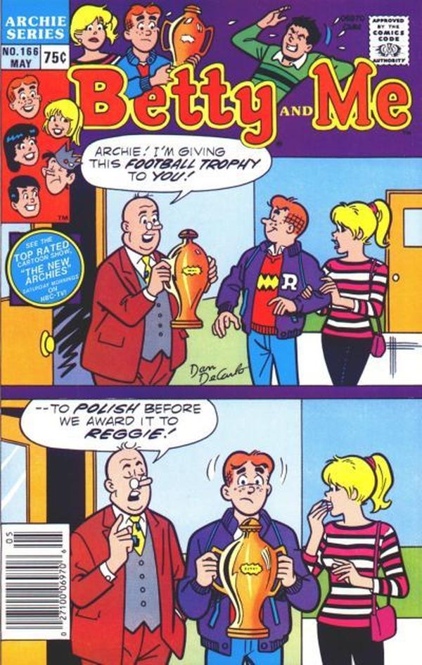 Betty and Me #166 cover