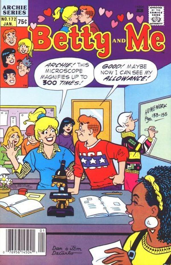 Betty and Me #172 cover